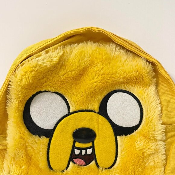 Adventure Time Jake Fuzzy Backpack Stains - Picture 2 of 16